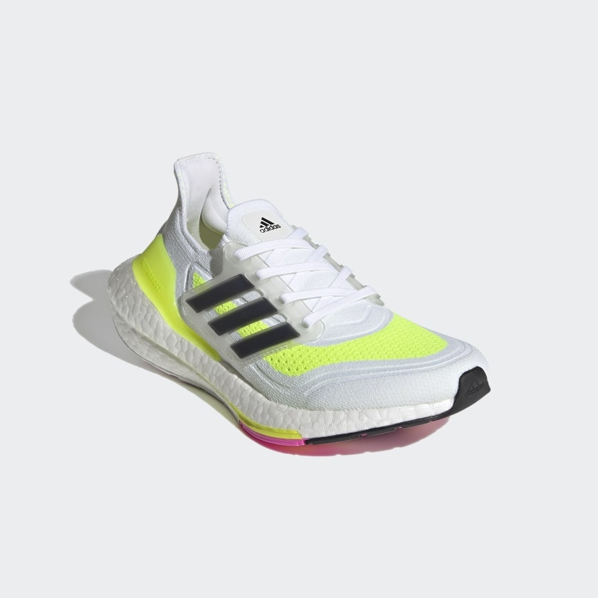 Giày chạy nữ Adidas Chính hãng - Ultraboost 21 - Trắng | JapanSport FZ2929