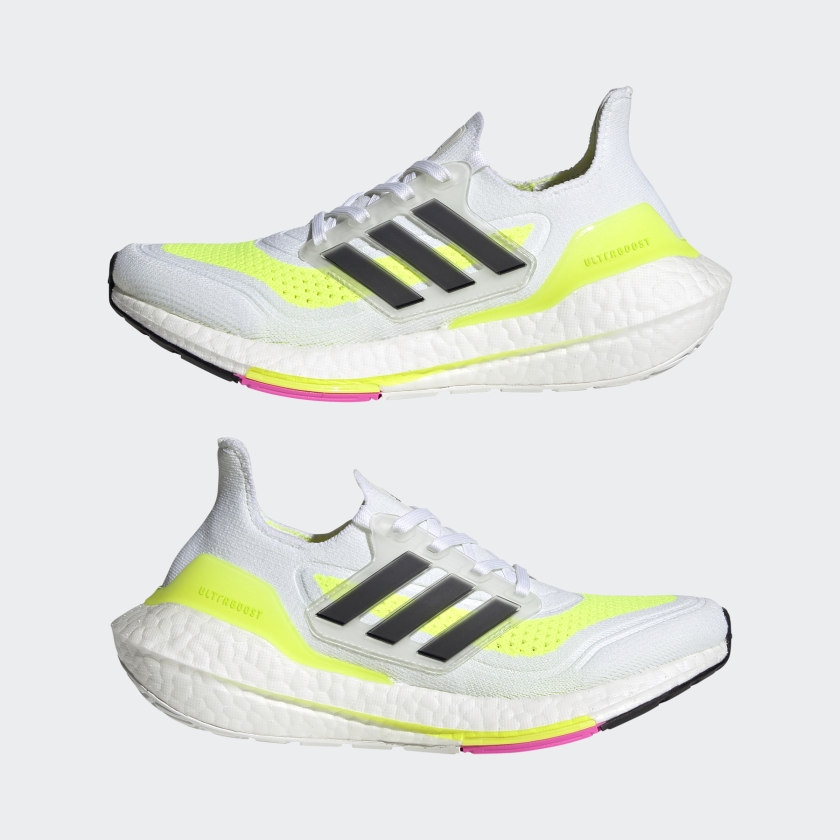 Giày chạy nữ Adidas Chính hãng - Ultraboost 21 - Trắng | JapanSport FZ2929