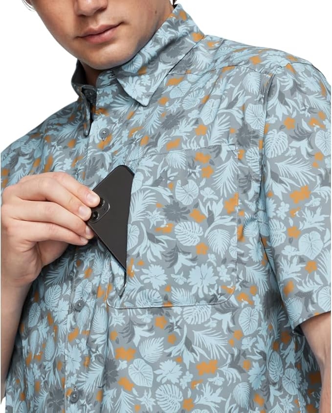Áo Sơ mi Under Armour Chính hãng - Dockside Short Sleeve T-Shirt - Màu Xanh | JapanSport 1376577-001