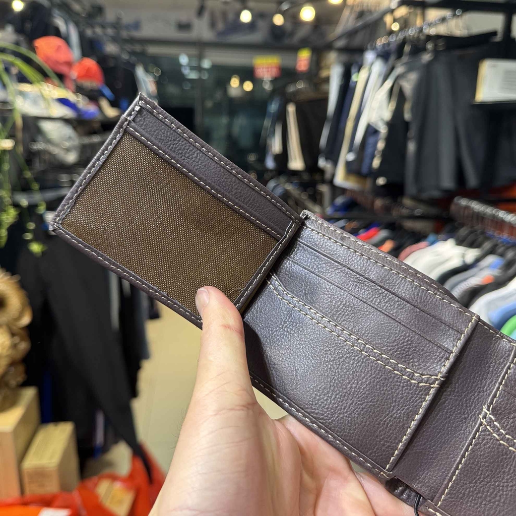 Ví Levi's Chính Hãng - Bifold Passcase Wallet - Màu Nâu | JapanSport 31LV240012