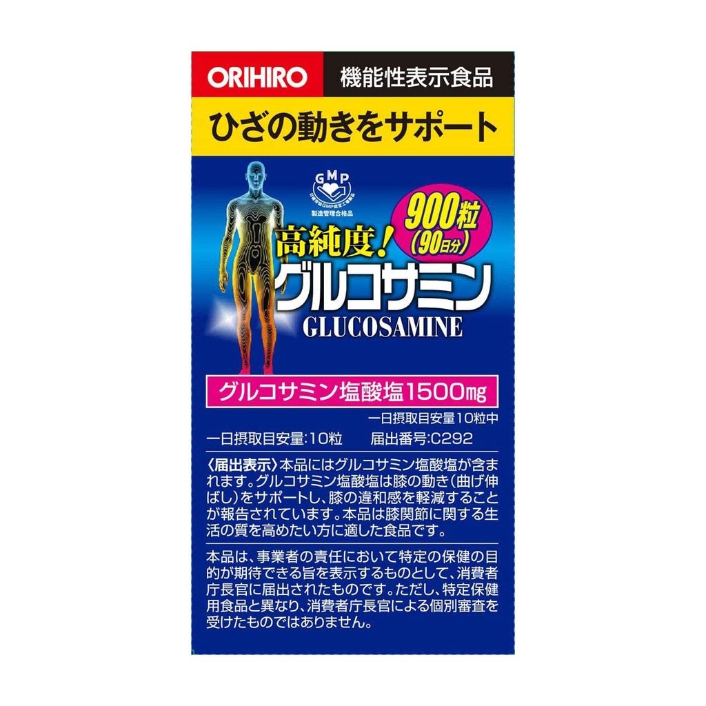 VIÊN UỐNG BỔ XƯƠNG KHỚP ORIHIRO GLUCOSAMIN 900 VIÊN