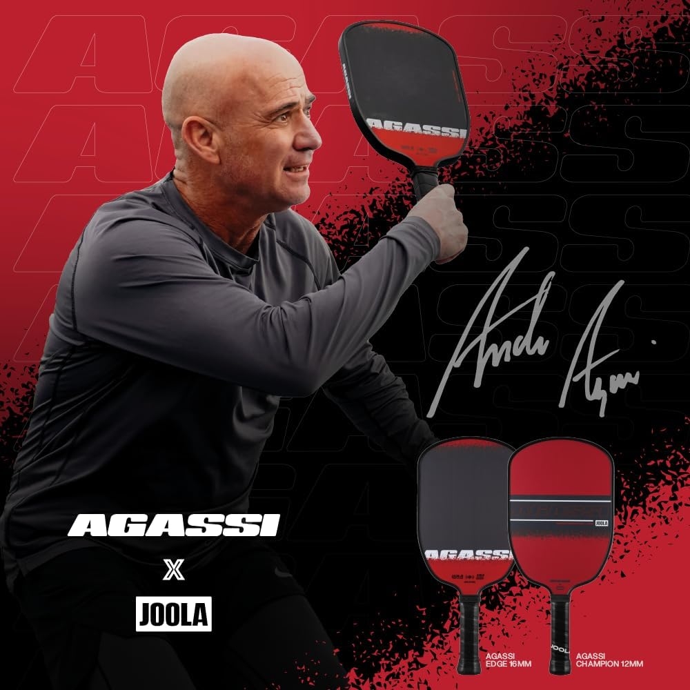 Vợt Pickleball JOOLA chính hãng | Agassi Edge 16mm - Có chip NFC | JapanSport