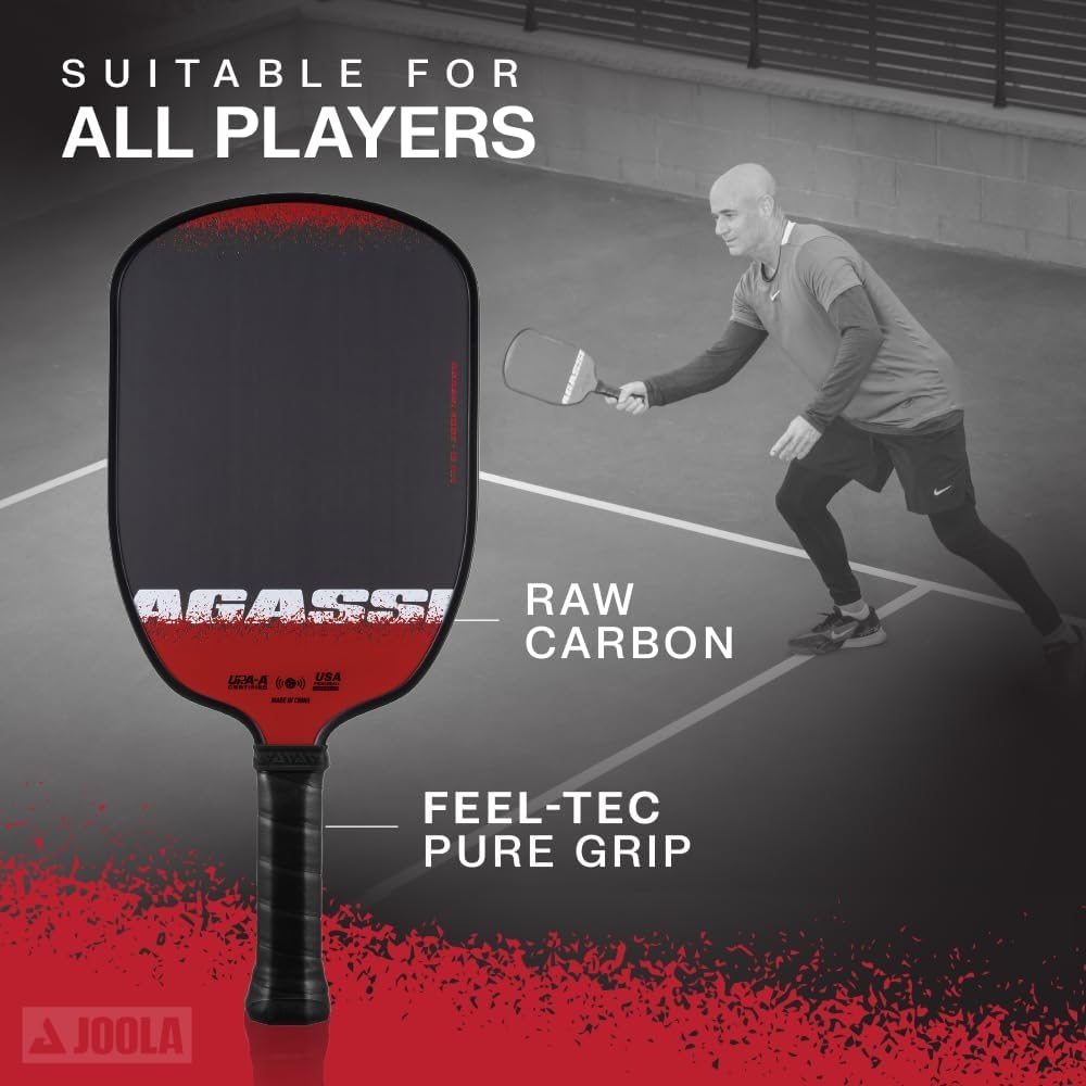 Vợt Pickleball JOOLA chính hãng | Agassi Edge 16mm - Có chip NFC | JapanSport