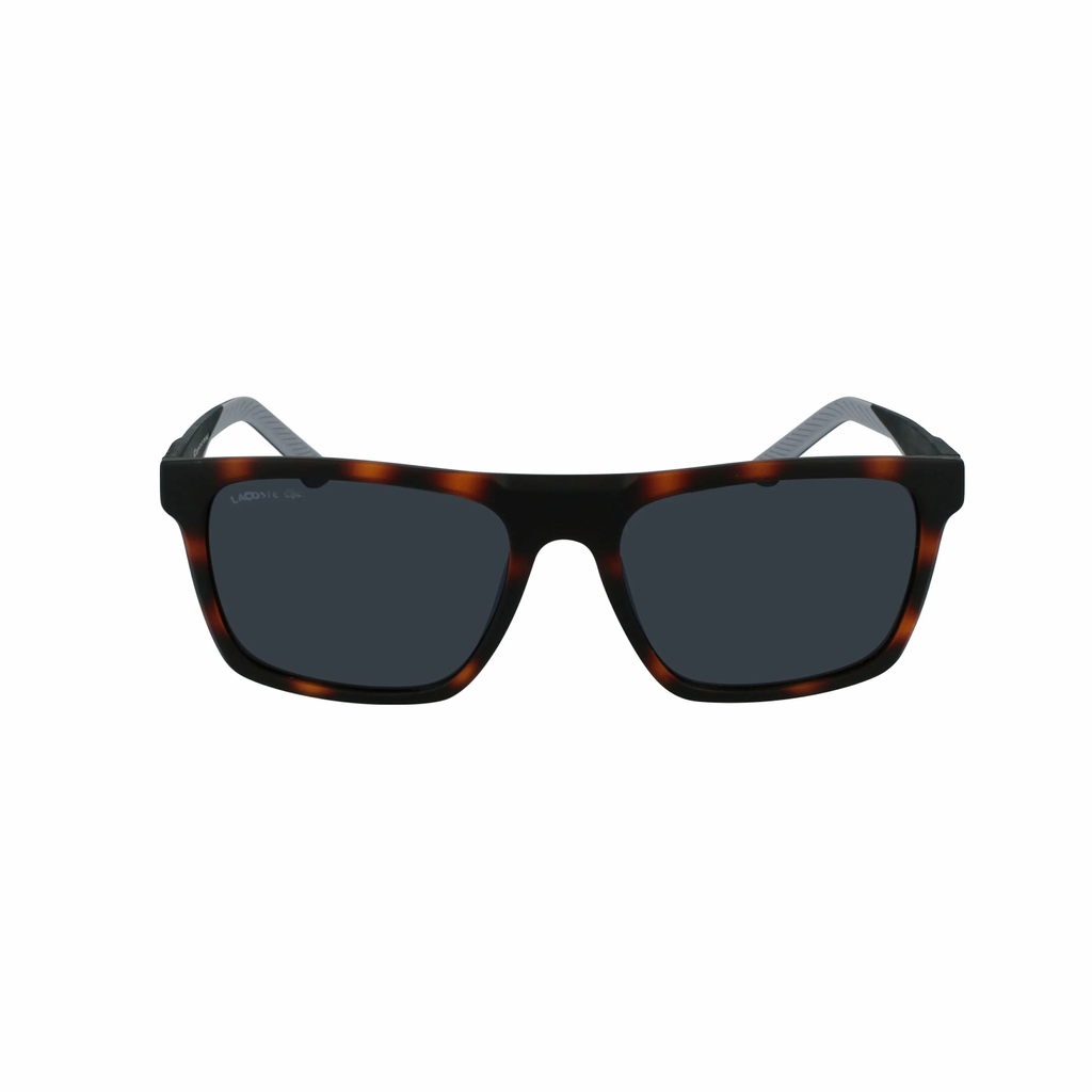 Kính Lacoste Chính hãng - Brown Rectangular Sunglasses 56 MM | JapanSport L957S 230 56-18-145