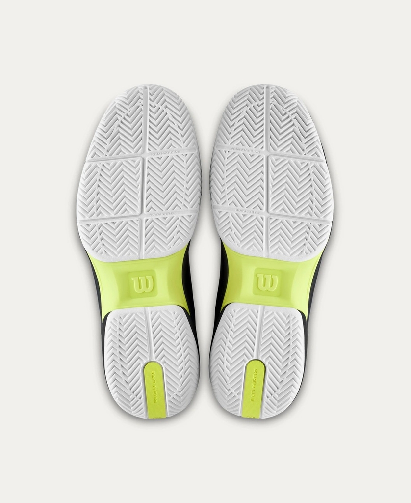 Giày Tennis Wilson Chính hãng - Rush Lite 5 Men's Tennis Shoe - Màu Đen | JapanSport WRS00850
