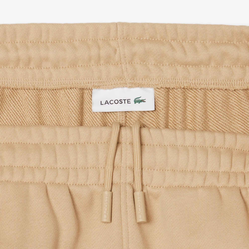 Quần Dài Lacoste Chính hãng - Embossed Logo Fleece Pants - Màu Be | JapanSport XF0353-51-02S