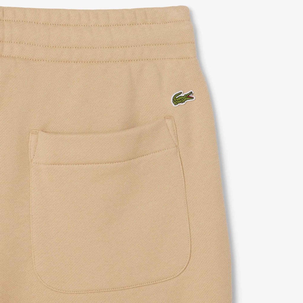 Quần Dài Lacoste Chính hãng - Embossed Logo Fleece Pants - Màu Be | JapanSport XF0353-51-02S