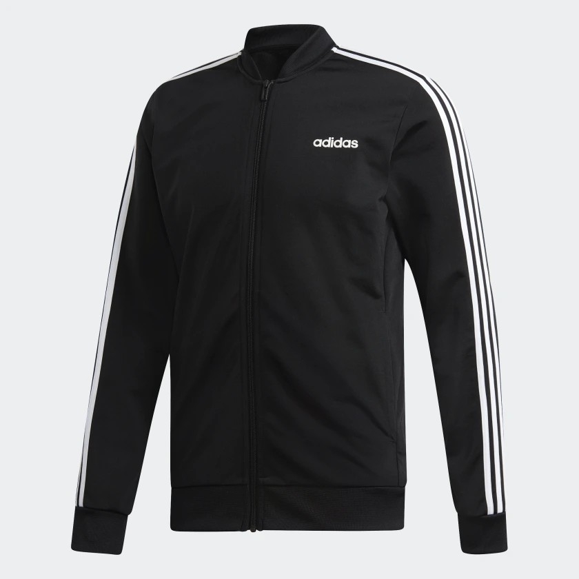 Áo khoác Adidas Chính Hàng - 3-Stripe Tracksuit Nam - Đen | JapanSport DV2448