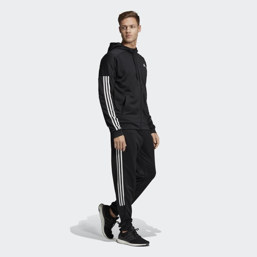 Bộ thể thao Adidas Chính Hãng - Game Time Track Suit - Đen | JapanSport DZ7671