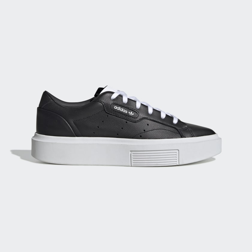 Giày nữ Adidas Chính Hãng - Sleek Super W - Đen | JapanSport EE4519