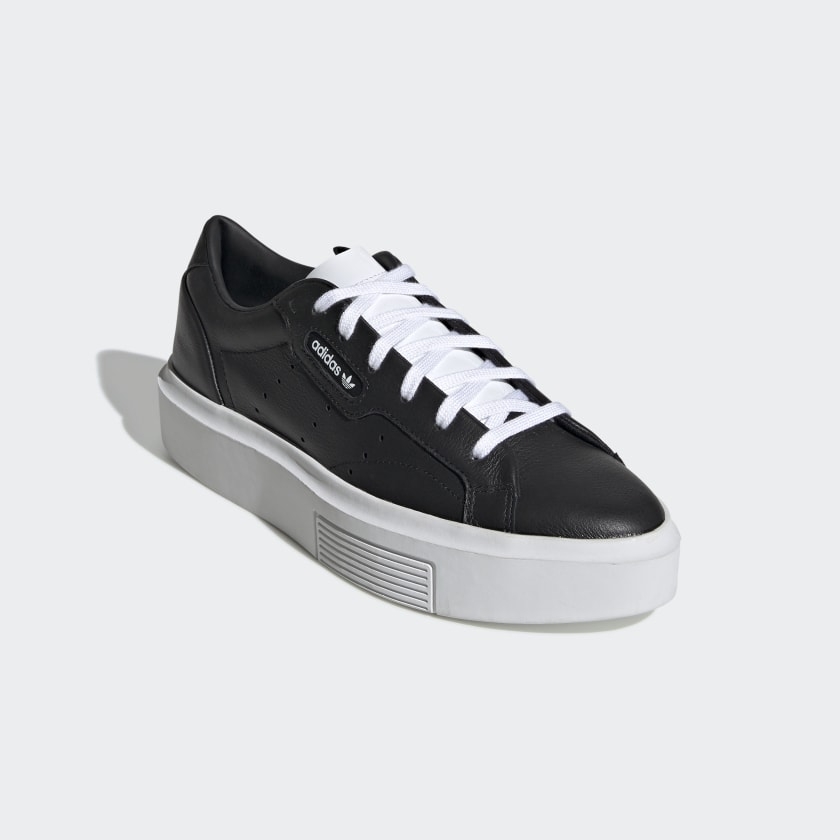Giày nữ Adidas Chính Hãng - Sleek Super W - Đen | JapanSport EE4519
