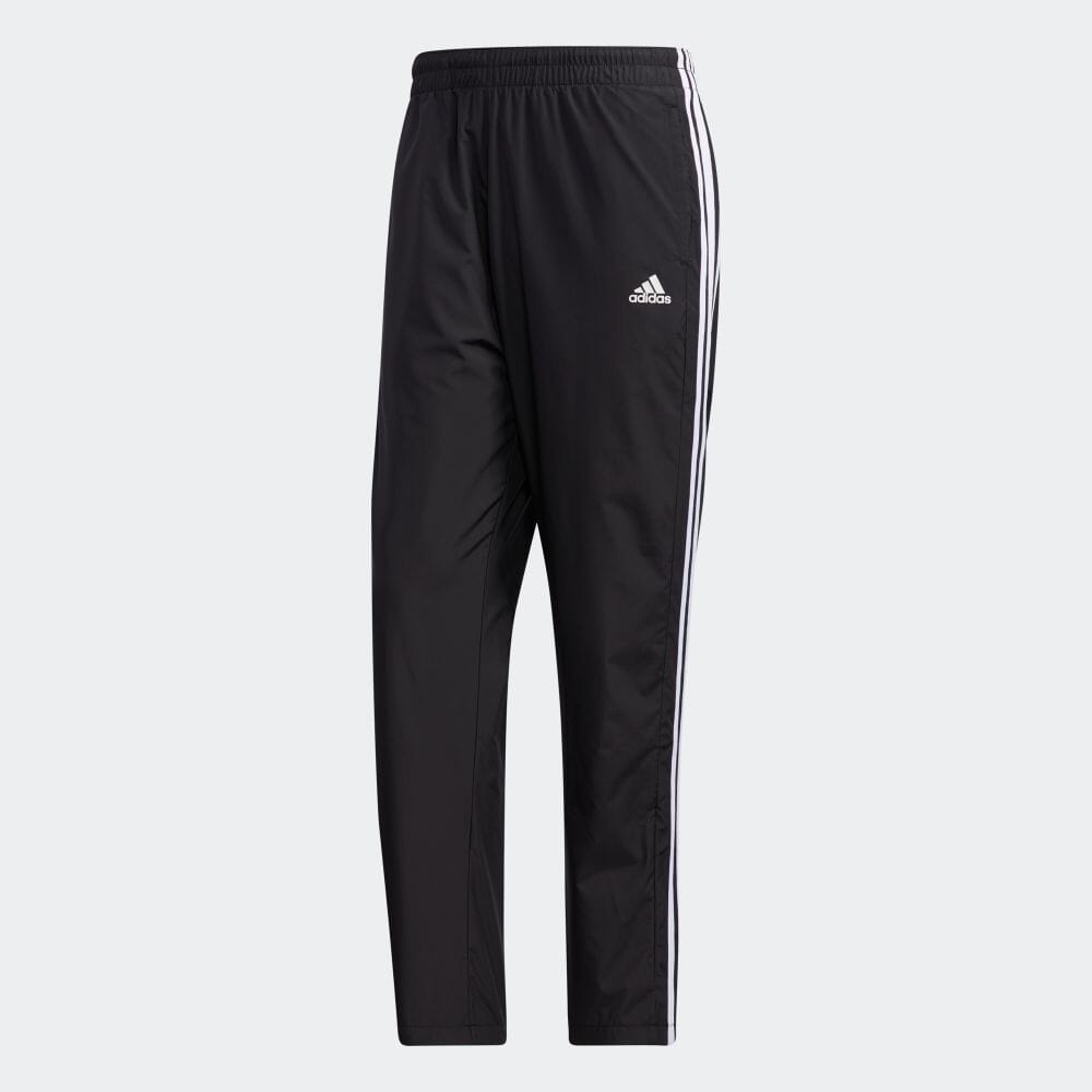Quần Adidas Nam Chính Hãng - MUST HAVES 3-STRIPES WIND PANTS - Đen | JapanSport GE0428