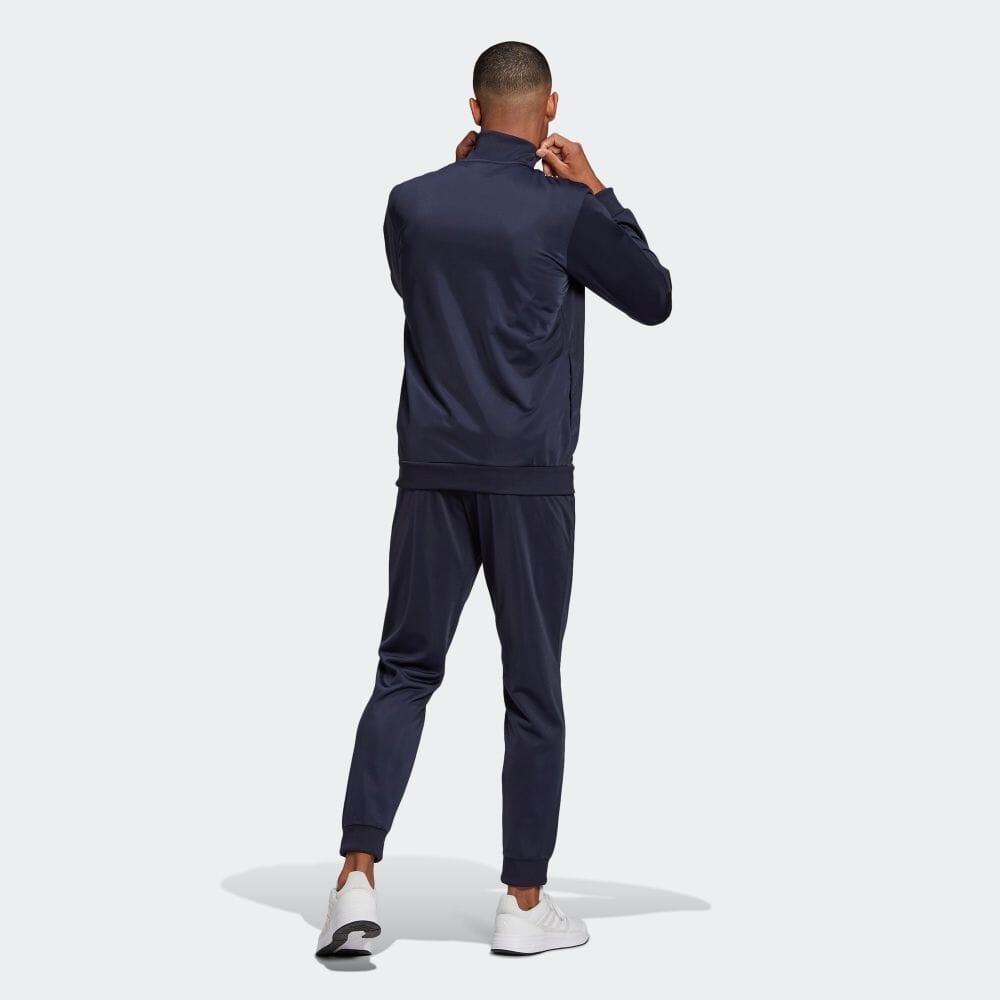Bộ Adidas Chính Hãng - PRIMEGREEN ESSENTIALS LINEAR LOGO TRACK SUIT - Xanh | JapanSport GK9655