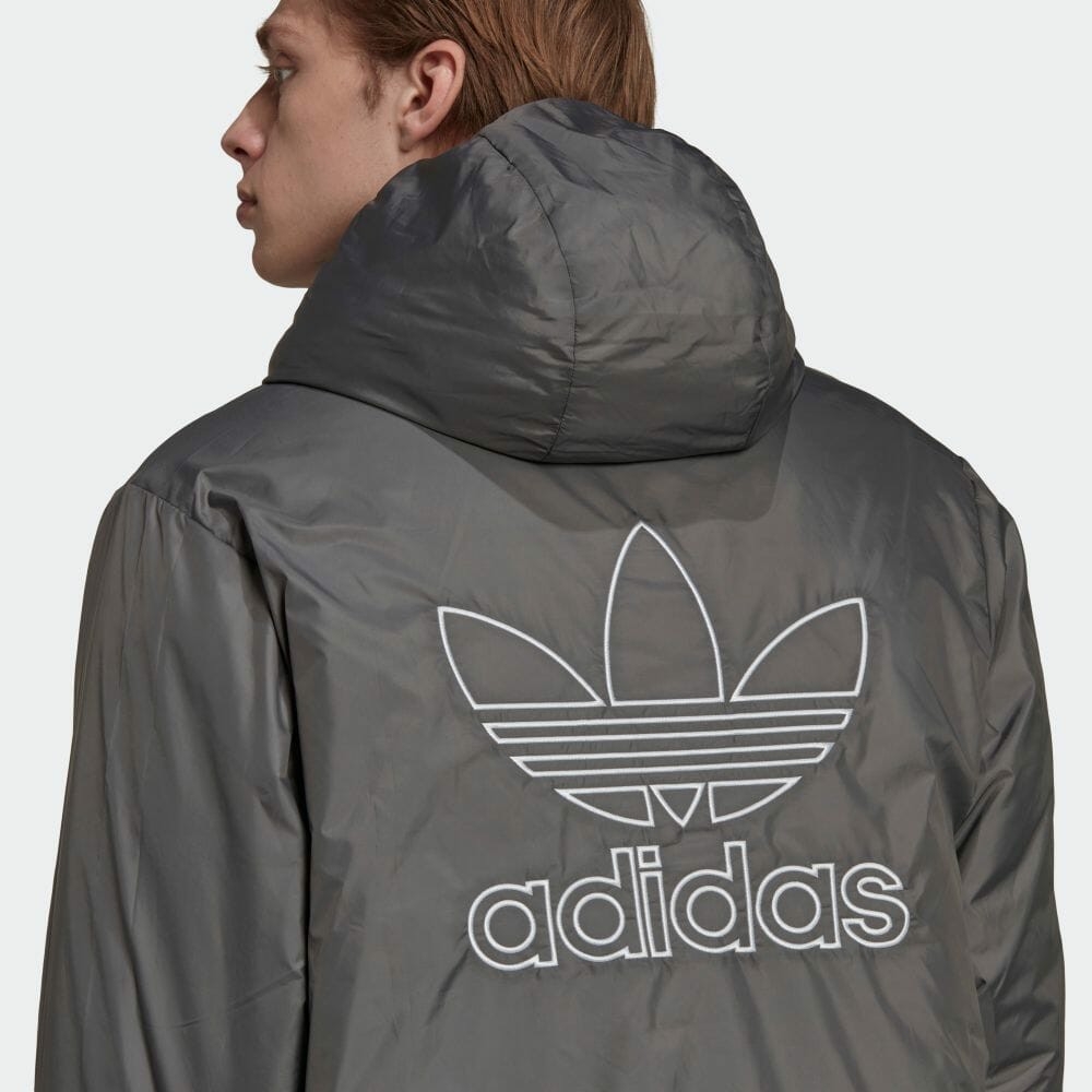 Áo Khoác Adidas Nam Chính Hãng - PADDED REVERSIBLE JACKET - Xanh | JapanSport HM2462