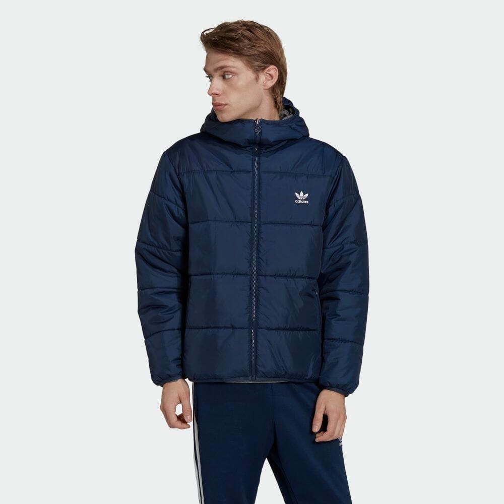 Áo Khoác Adidas Nam Chính Hãng - PADDED REVERSIBLE JACKET - Xanh | JapanSport HM2462