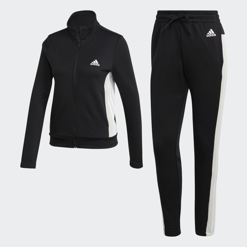 Bộ thể thao nữ Adidas Chính hãng - Team Sports Track Suit - Đen | JapanSport FI6696