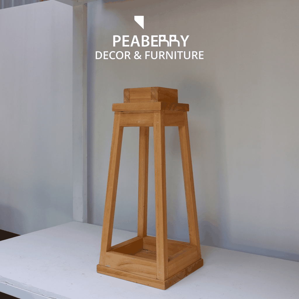 Đèn gỗ decor