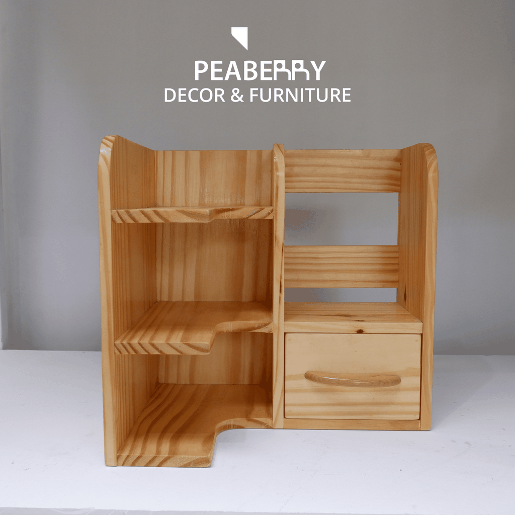 Kệ gỗ decor chữ L