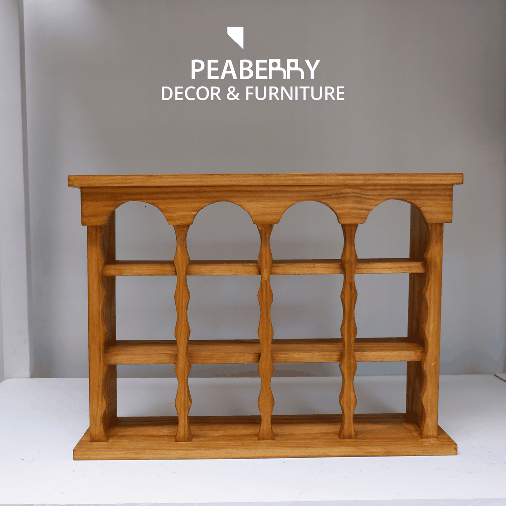 Kệ gỗ decor 3 tầng