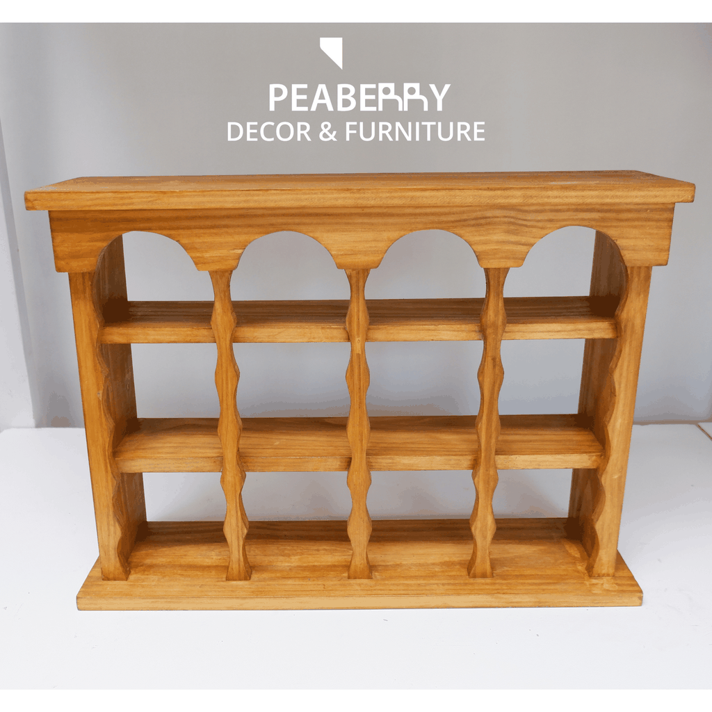 Kệ gỗ decor 3 tầng