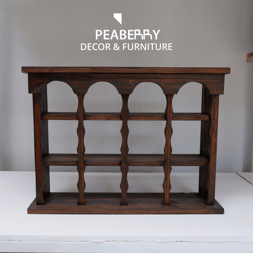 Kệ gỗ decor 3 tầng