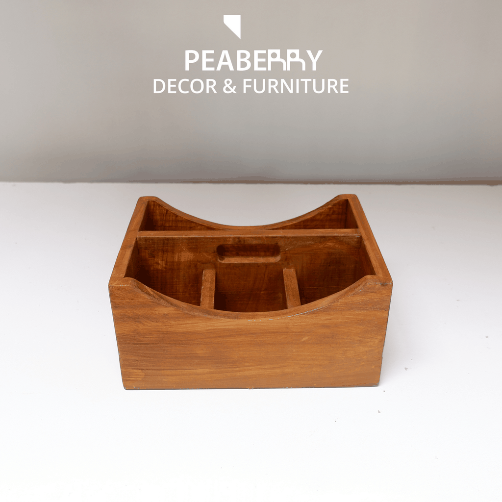 Khay gỗ decor nhiều ngăn