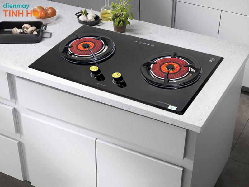 Bếp âm được thiết kế để liên kết cố định với không gian bếp