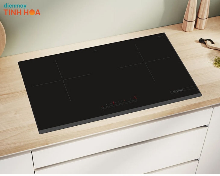 Bếp Từ Âm Bosch PMI82560VN mang phong cách sang trọng và hiện đại