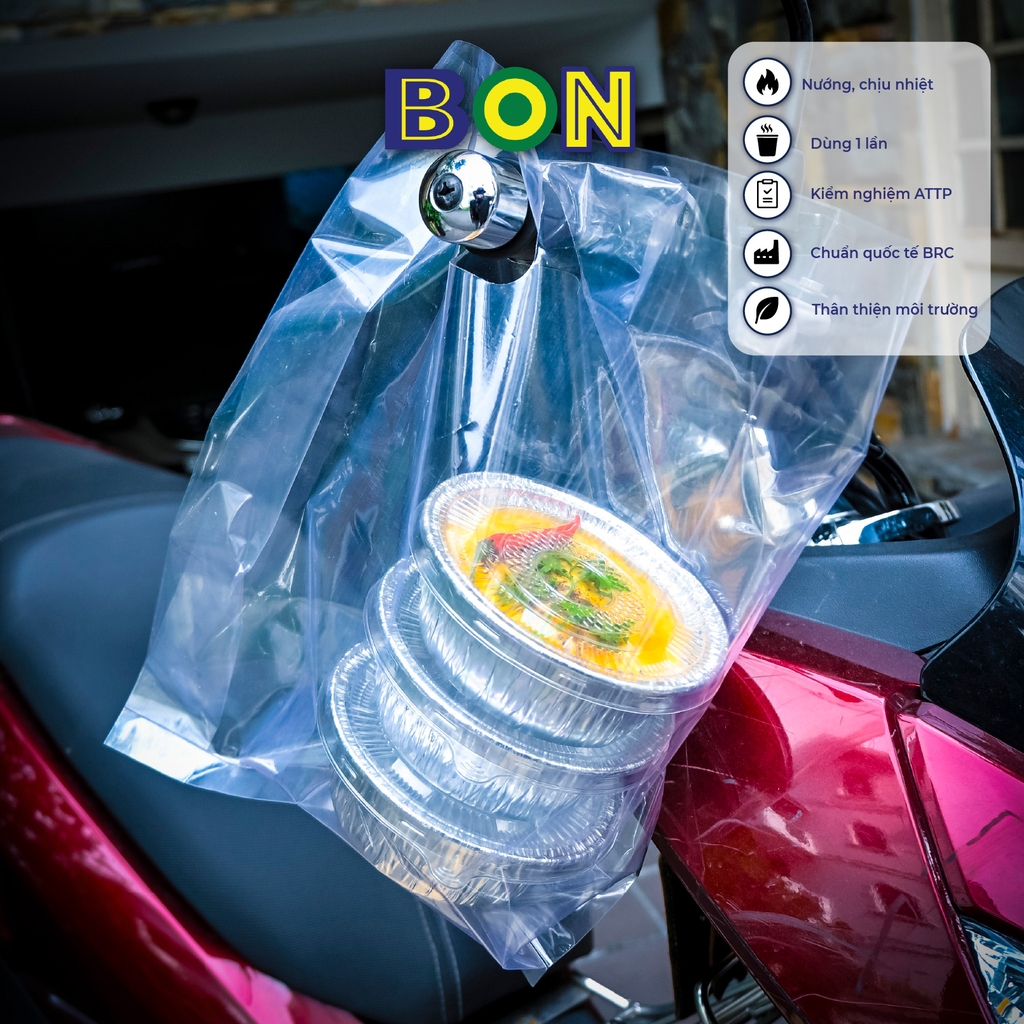 LỐC 20 CHÉN NHÔM NƯỚNG BON C3 -300ML
