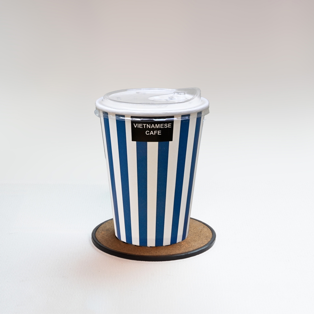 LỐC 50 LY GIẤY IN SỌC - 360ML (12 / 14 OZ) - CÀ PHÊ ĐÁ, NƯỚC UỐNG LẠNH