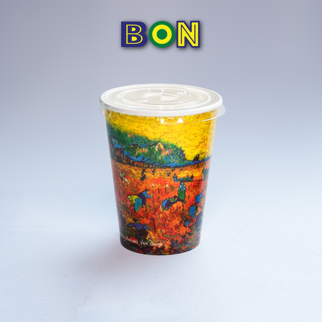 LỐC 50 LY IN TRANH - ĐỒNG NHO ĐỎ - 360ML (12 / 14 OZ)