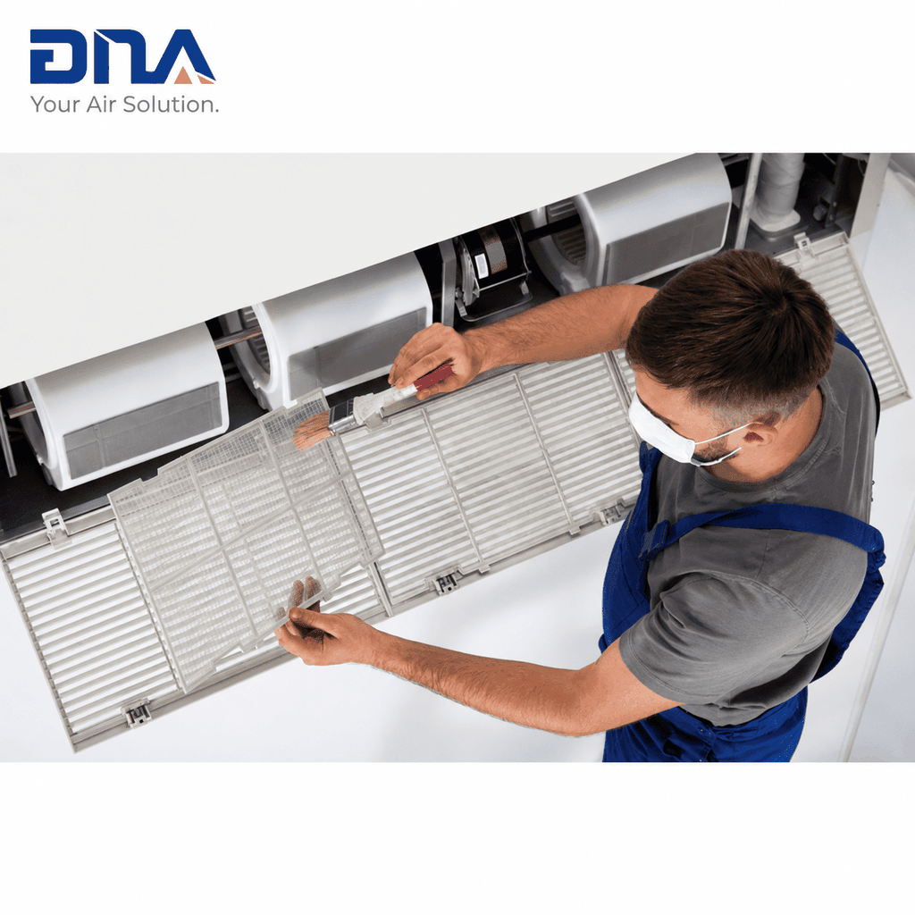 Bảo dưỡng điều hòa âm trần nối ống