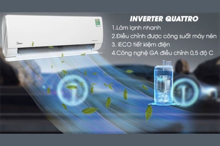 Vai trò của công nghệ Inverter trong điều hòa multi