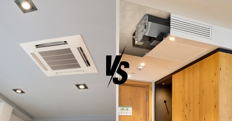 Các loại điều hòa âm trần phù hợp cho phòng ngủ