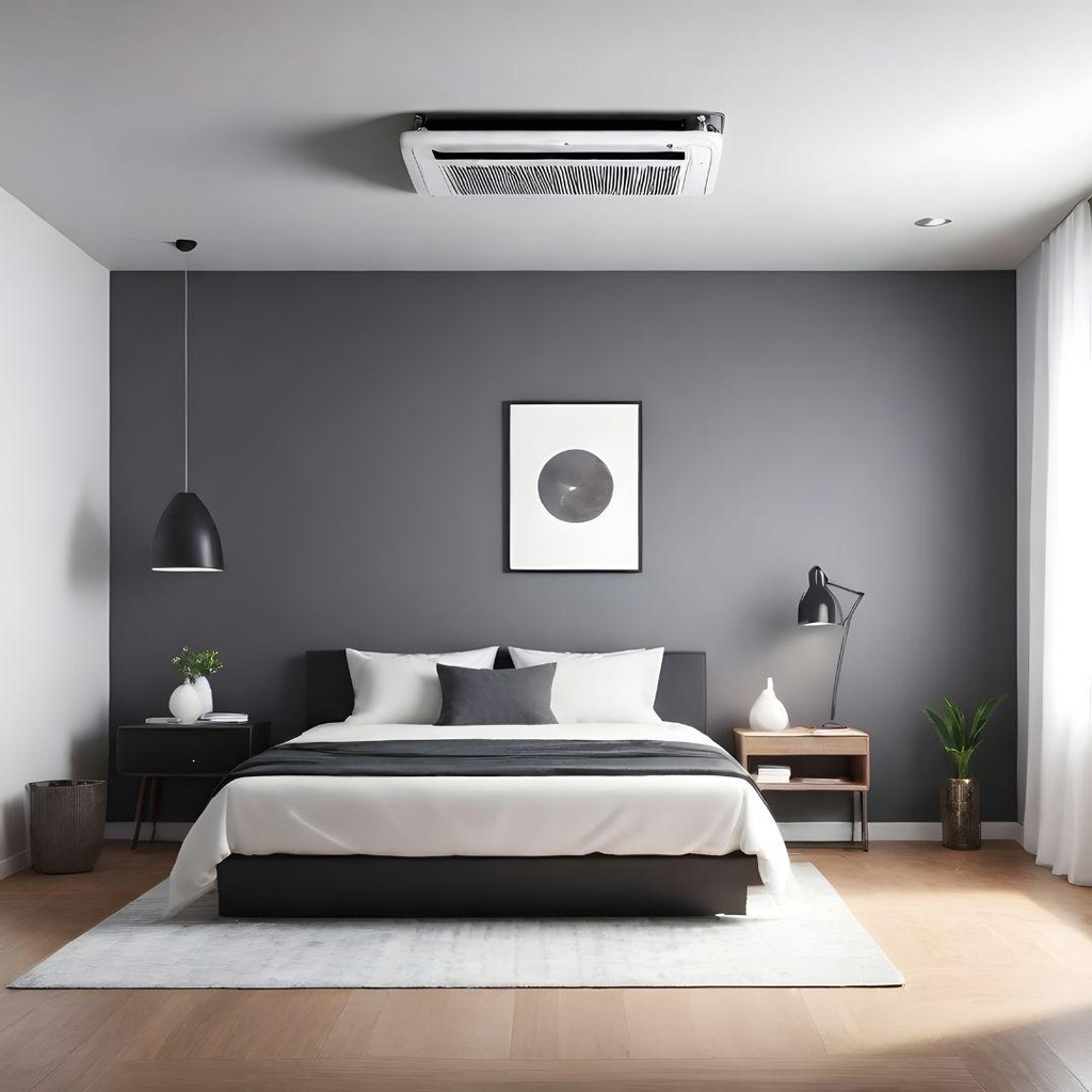 Lưu ý quan trọng khi lắp điều hòa âm trần phòng ngủ