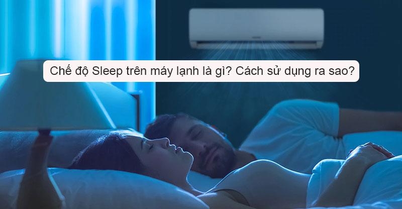 Chế độ ngủ của điều hòa Daikin