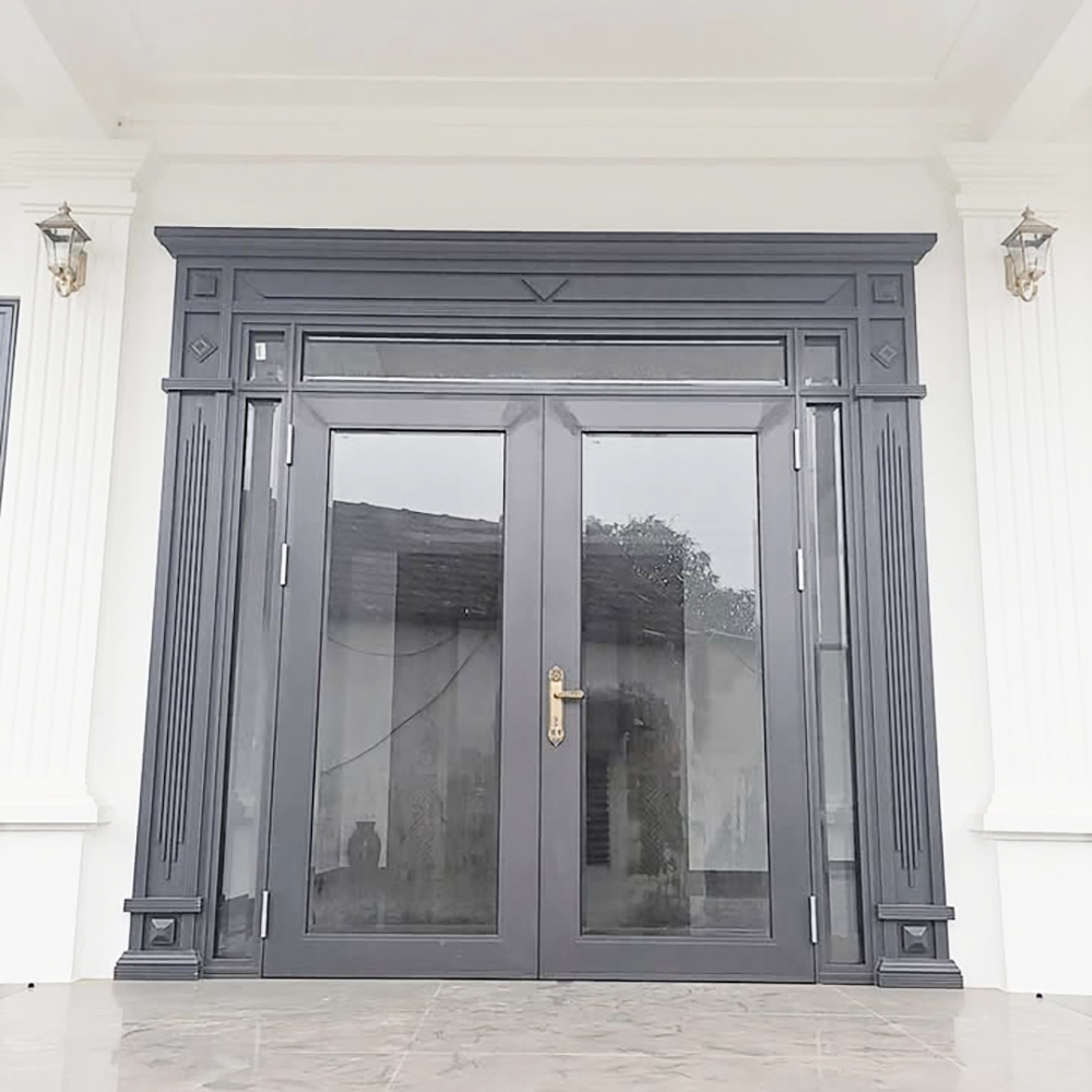 của thủy lực màu ghi titan