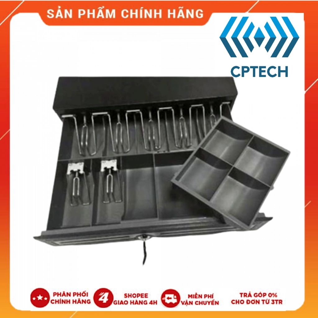 Ngăn kéo đựng tiền CPTECH CP4048, két thu ngân giá rẻ