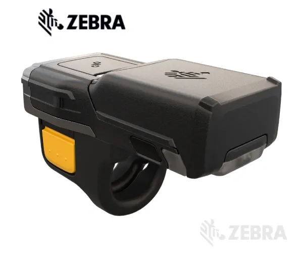 Máy quét đeo tay Zebra RS6100 Bluetooth 1D/2D (RS61B0-KNNTZWR) – Máy quét mã vạch đeo ngón tay hiệu suất cao cho kho vận và sản xuất