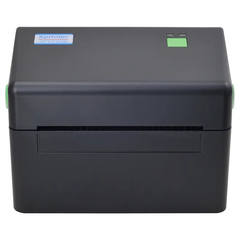 Máy in tem nhãn mã vạch Xprinter XP-DT108B – Máy in vận đơn 4 inch nhỏ gọn, tốc độ cao