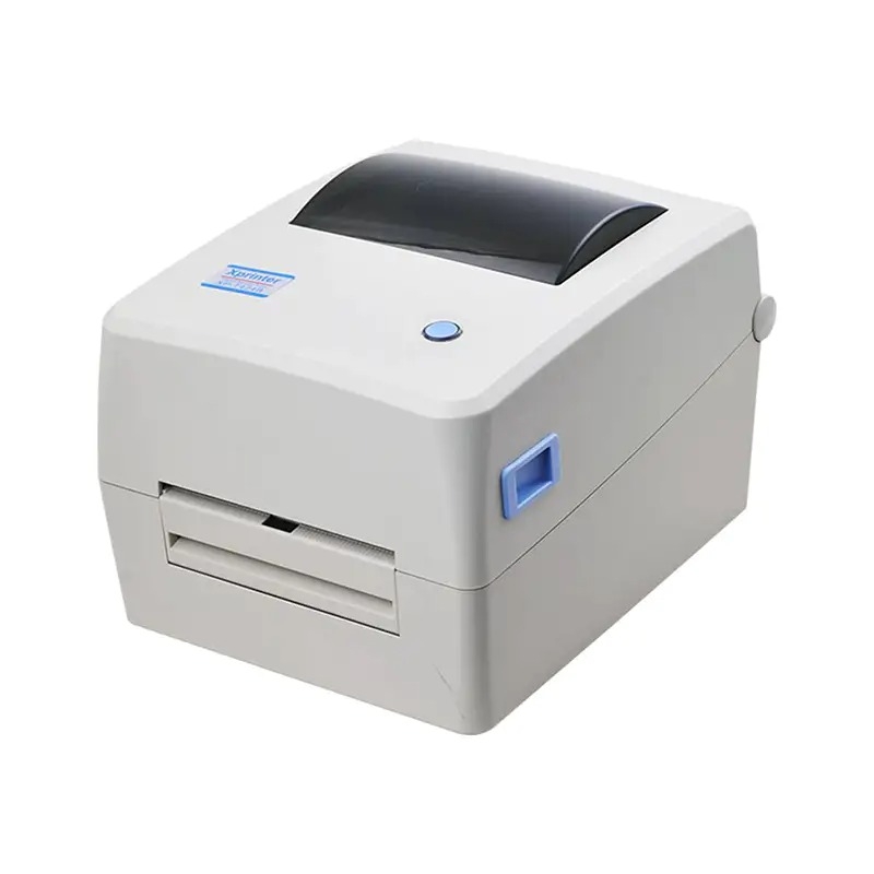 Máy in tem nhãn truyền nhiệt Xprinter XP-TT424B – Máy in mã vạch 4 inch nhỏ gọn, truyền động hai động cơ