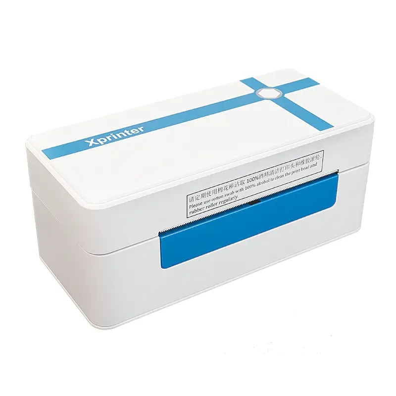 Máy in tem nhãn mã vạch Xprinter XP-D461B – Máy in tem vận đơn 4 inch tốc độ cao, thiết kế nhỏ gọn