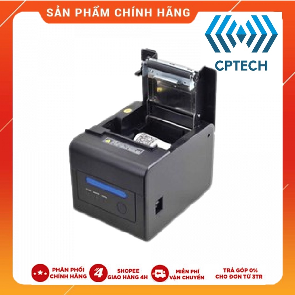 Máy in nhà bếp, máy in hóa đơn Xprinter C230H khổ 80mm, in qua USB + WIFI