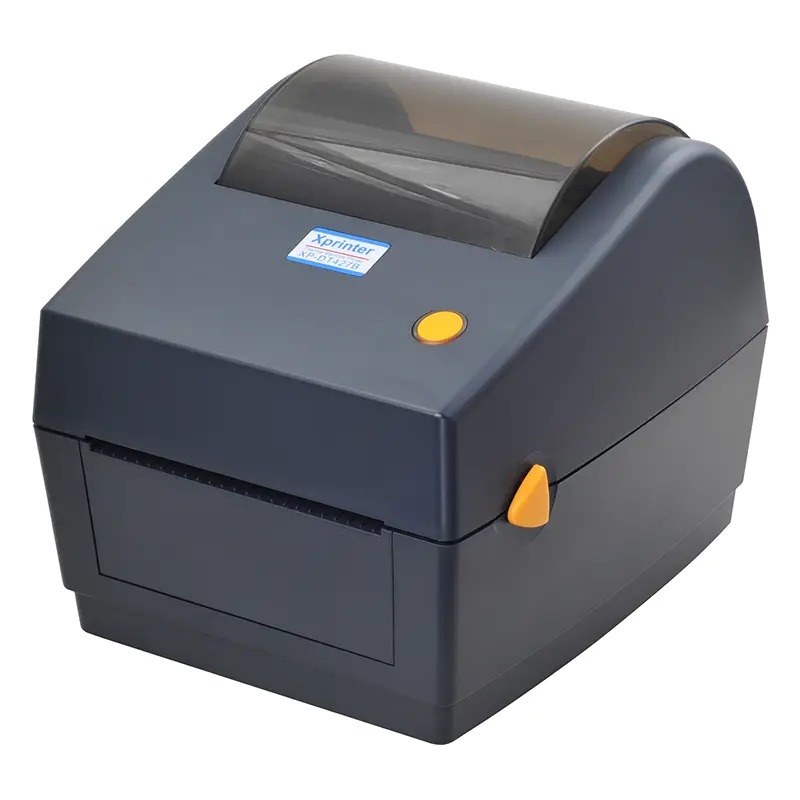 Máy in tem nhãn Xprinter XP-DT427B – Máy in mã vạch 4 inch tốc độ cao dành cho bán lẻ, kho vận và thương mại điện tử
