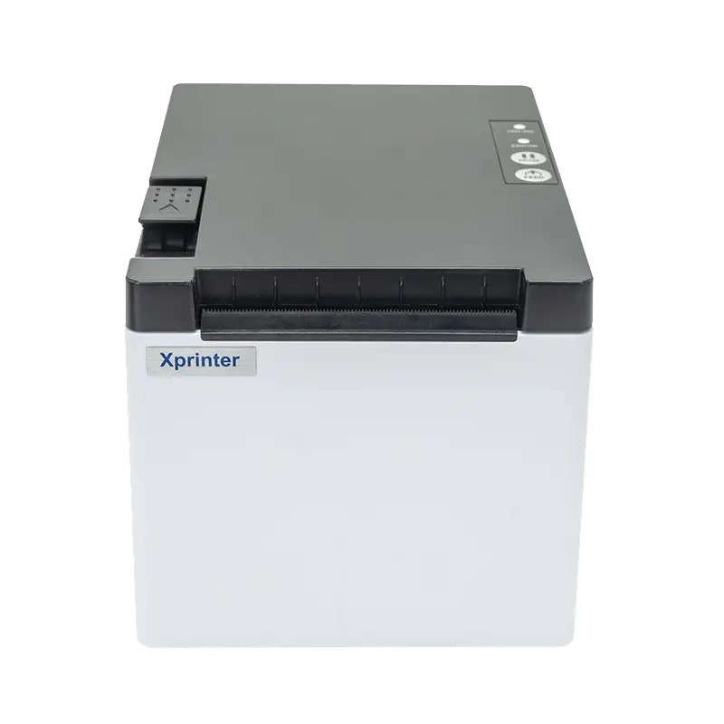 Máy in hóa đơn & tem nhãn Xprinter XP-Q302F – Máy in nhiệt 2 trong 1 hỗ trợ nhãn không đế, tốc độ cao