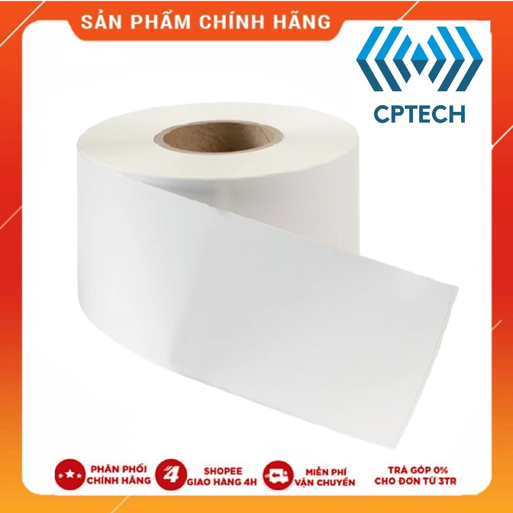 GIÁ XƯỞNG - giấy decal in nhiệt trực tiếp liền dải 79mm x 30m TPOS , livestream , chốt đơn