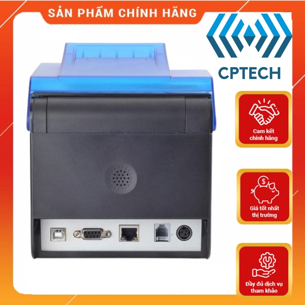 Máy in hóa đơn Xprinter C300H khổ 80, in qua USB + LAN
