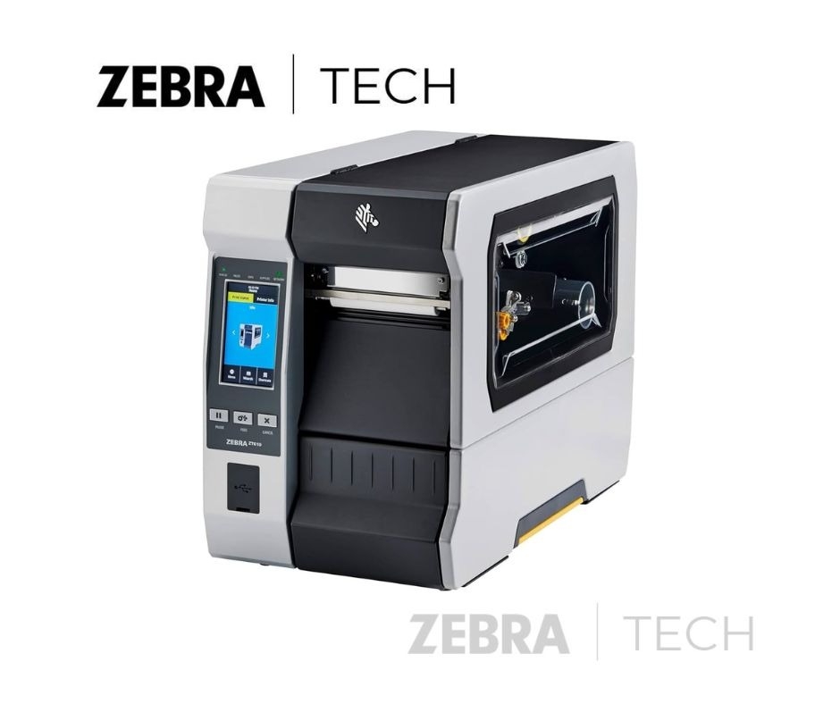 Máy in mã vạch công nghiệp Zebra ZT610 203 DPI (ZT61042-T0P0100Z) – Máy in tem nhãn hiệu suất cao cho sản xuất và logistics