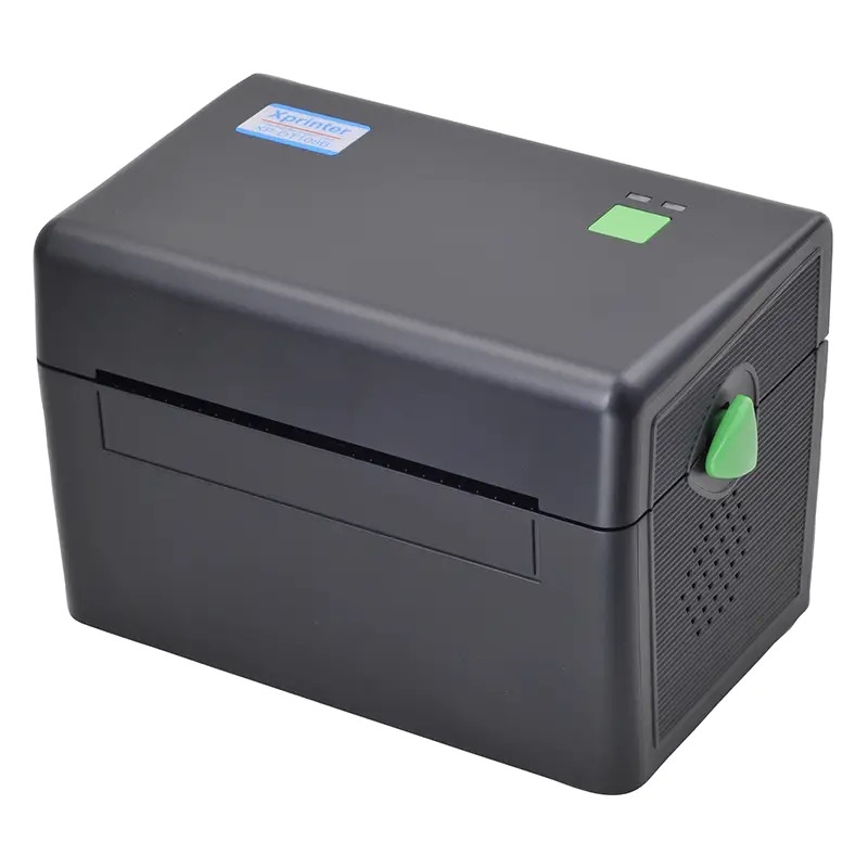 Máy in tem nhãn mã vạch Xprinter XP-DT108B – Máy in vận đơn 4 inch nhỏ gọn, tốc độ cao
