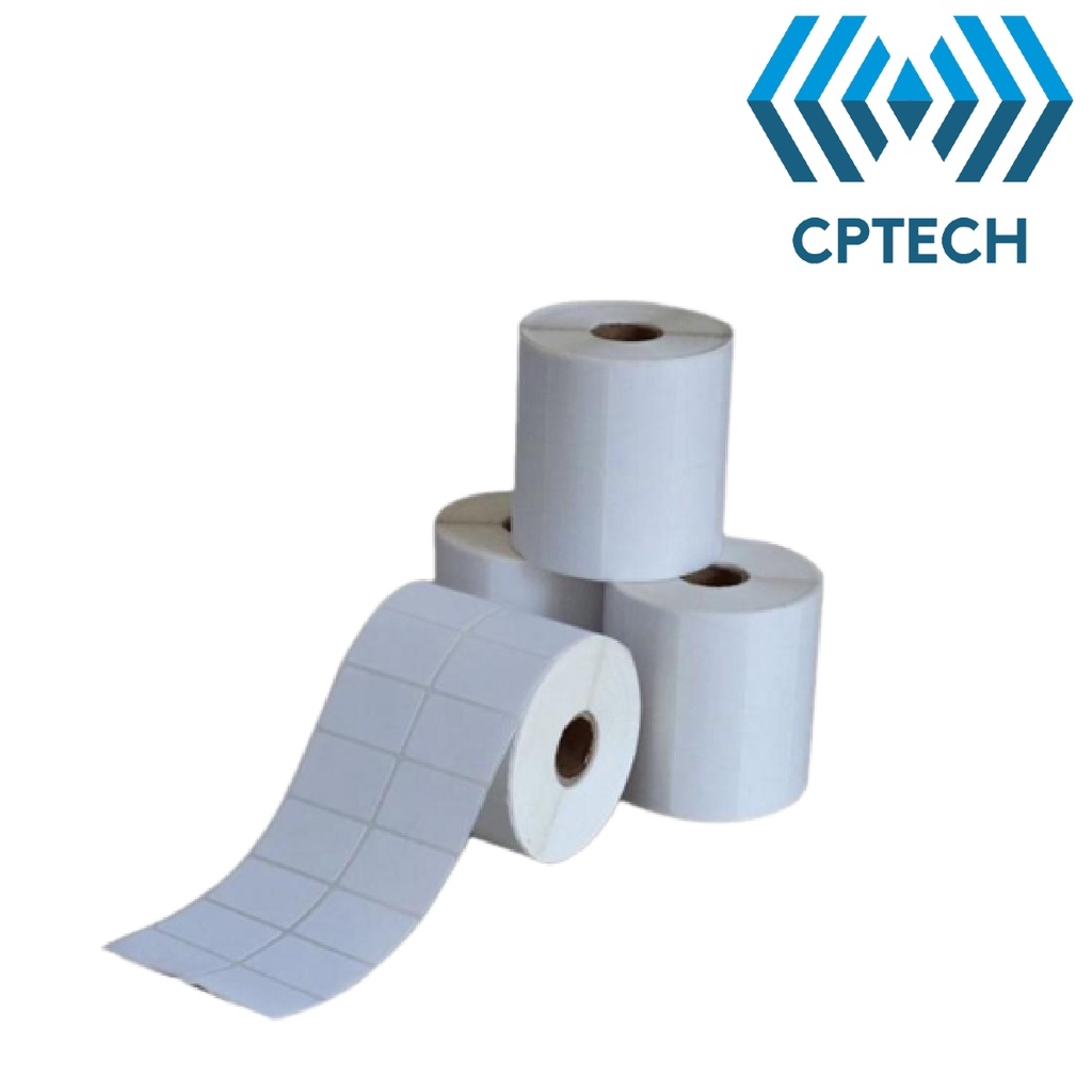 IN MỰC _ Decal thường giấy in tem nhãn mã vạch 50x30 cuộn 50m - 50X30 2 TEM THƯỜNG